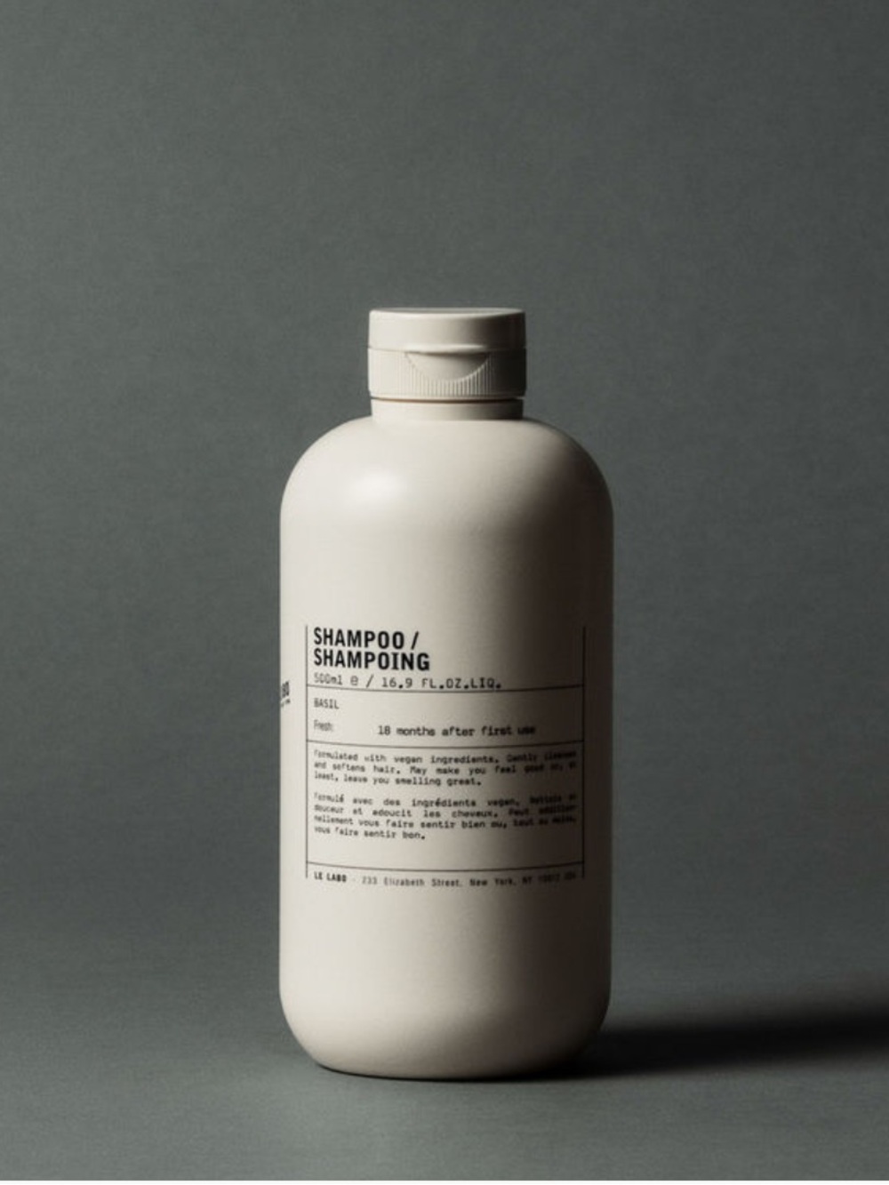 NWT Le Labo Basil Shampoo 500ml